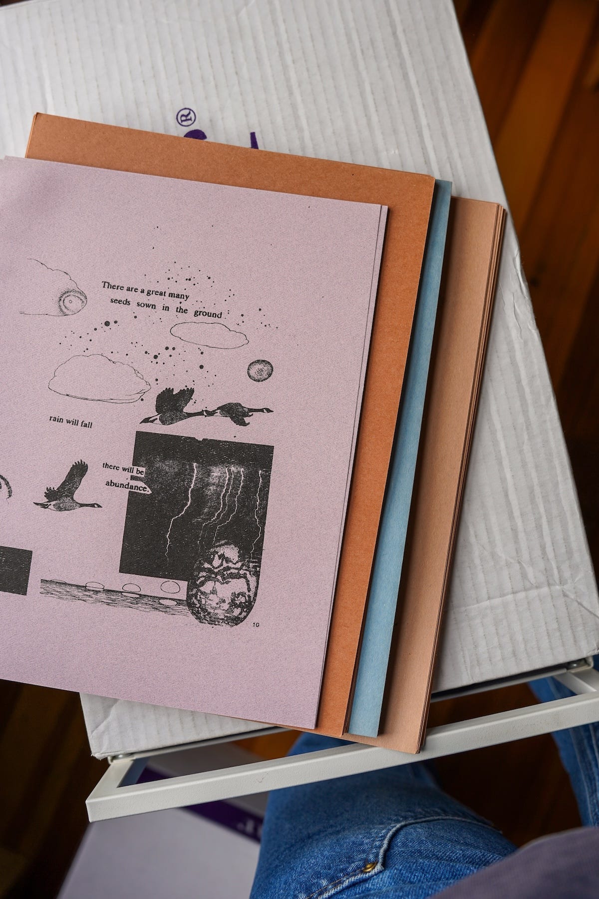 how to make a simple zine with google docs and spectrolite (and