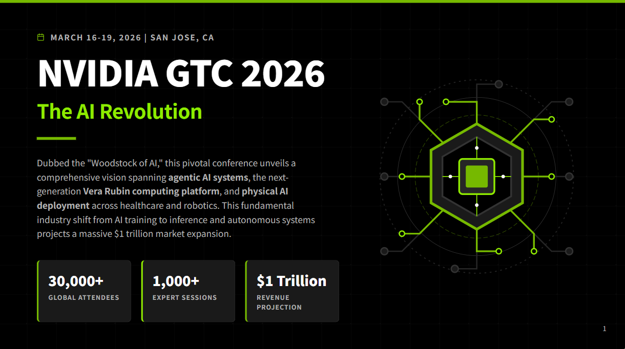 GTC 2026 Complete Breakdown: NVIDIA's $1 Trillion AI Vision | by Steven Cen | Mar, 2026 | Medium GTC 2026 Complete Breakdown: NVIDIA's $1 Trillion AI Vision | by Steven Cen | Mar, 2026 | Medium