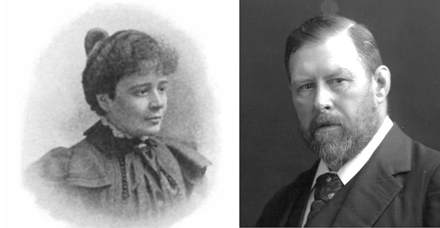 Jane Stoddart and Bram Stoker