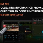 The OSINT Newsletter - Issue #98