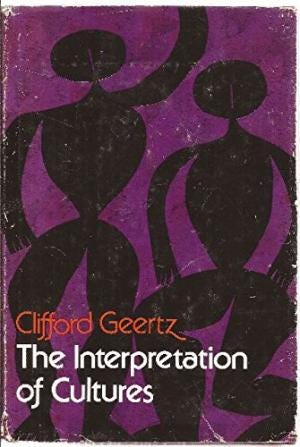 Clifford Geertz - The Interpretation of Cultures Clifford Geertz - The Interpretation of Cultures
