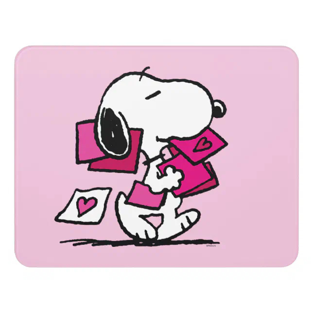 Peanuts | Valentine's Day | Snoopy With Valentines Door Sign