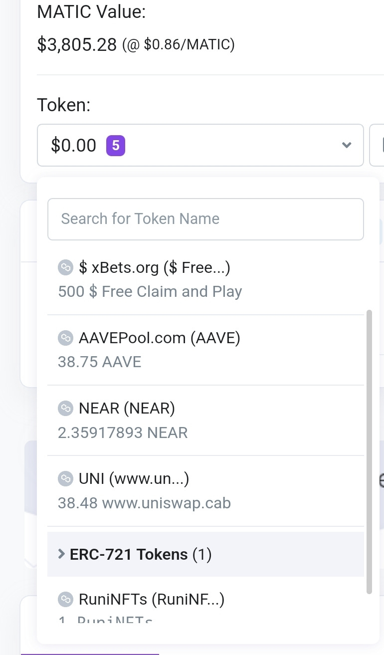 Everyday I get scam tokens and NFTs that try to steal your metamask funds. No easy way report and nothing gets done.