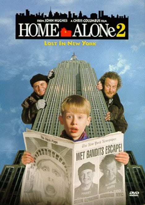 home alone 2 poster