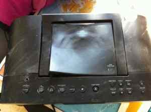 Warped Sony Boom Box