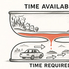 Evacuation: The Race Between Time Available and Time Required