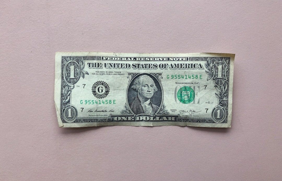 1 U.S. dollar banknote