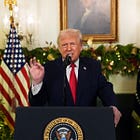 Trump Screams at Americans to Like Him in White House Address to Nation