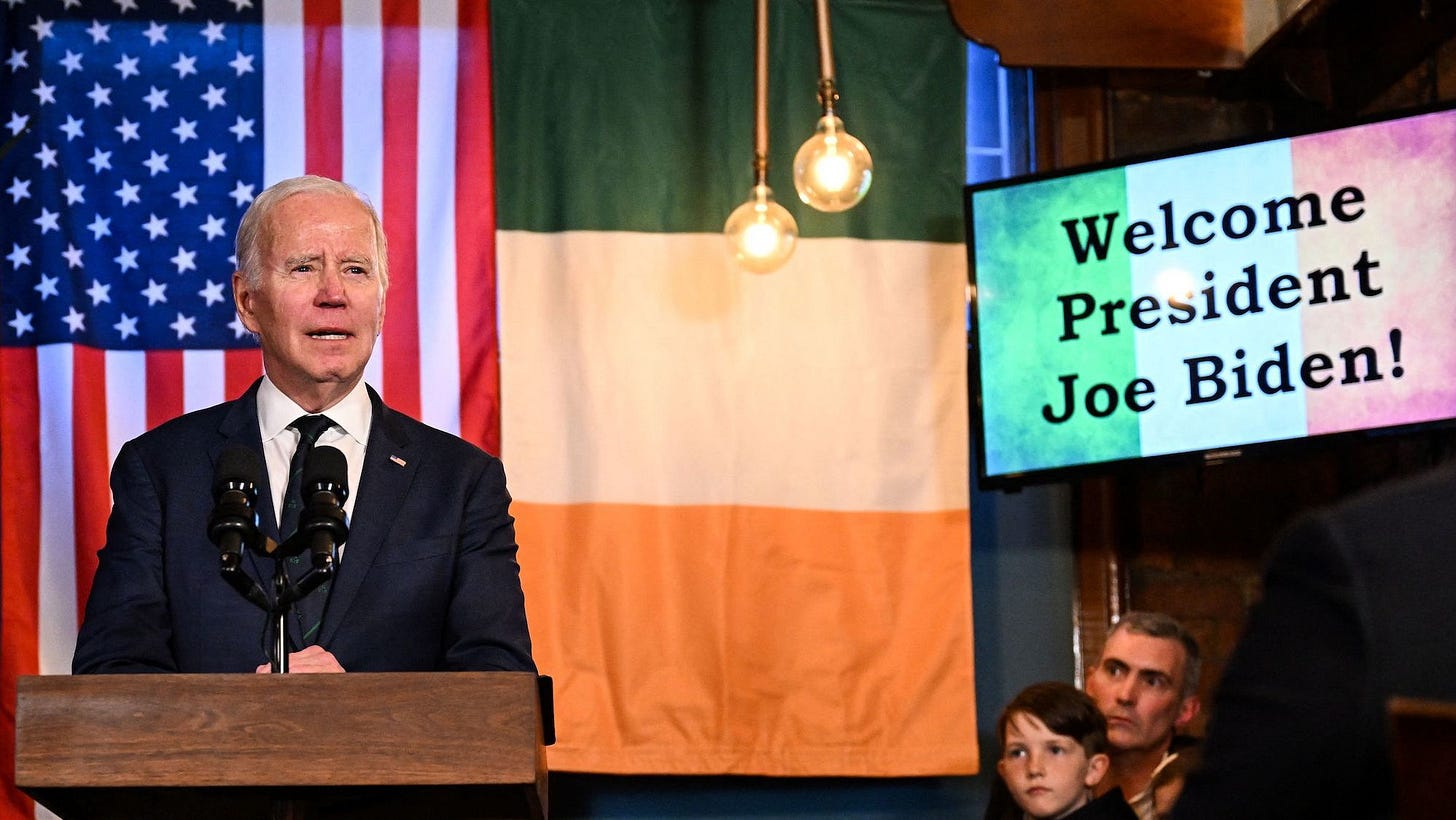 Biden basks in Ireland's welcome as he highlights personal and political  ties | CNN Politics