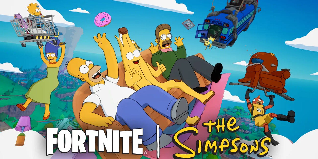 El nuevo Springfield: Disney, Fortnite y la era de la IP jugable