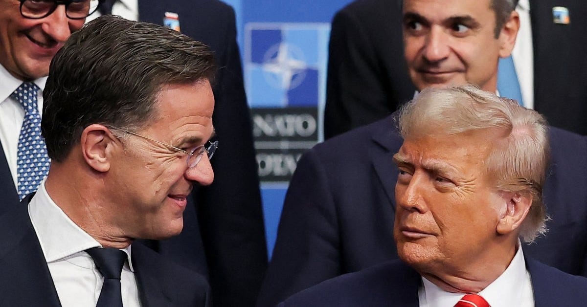 Mark Rutte said Trump's leadership was key to NATO defense spending increase