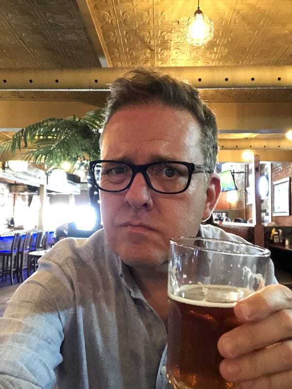 Author demonstrates how to talk about mental health (beverage optional)