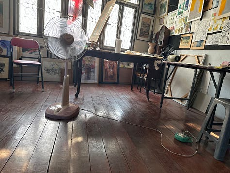 Thailand, Bangkok, adventure, travel, artist, art studio