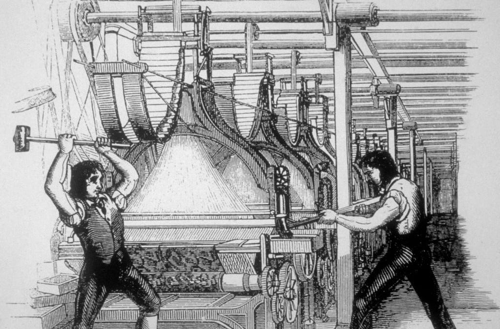 What the Luddites understood... - by Sophie R. Dommermuth