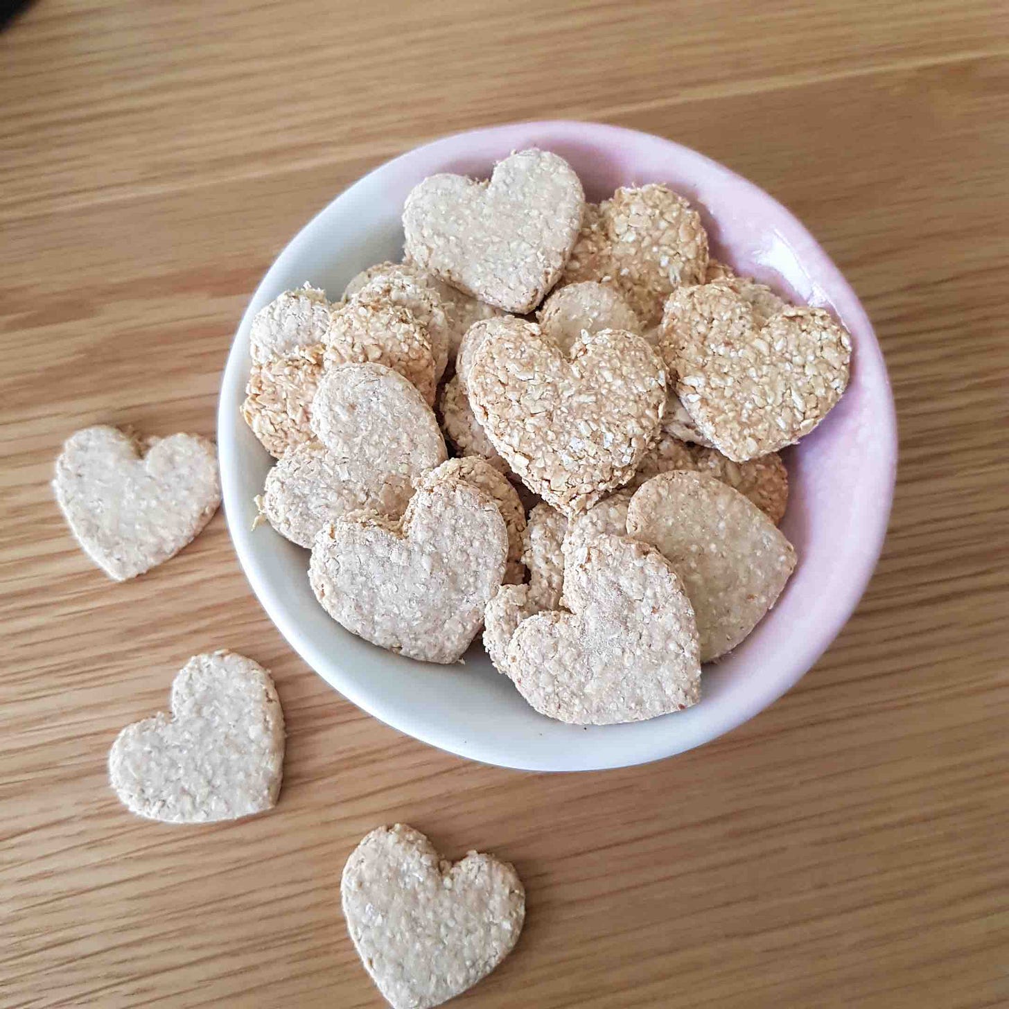 milk and honey cookies for dogs