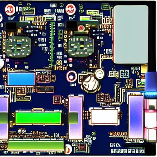 Image created by an AI-art generator service. 
Key phrase: It is needed additional computing power to enable the metaverse in a mobile device.