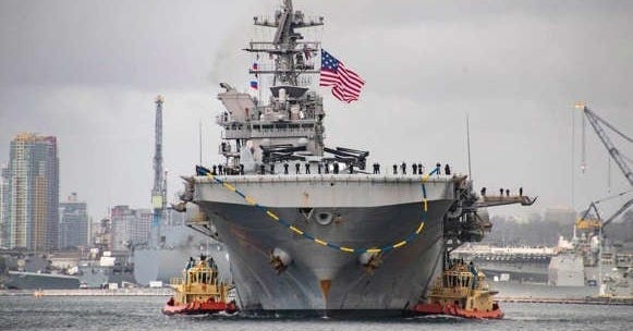 The USS Tripoli, the Navy's newest F-35 'lightning carrier,' is headed to  the Indo-Pacific, bolstering US air power near China