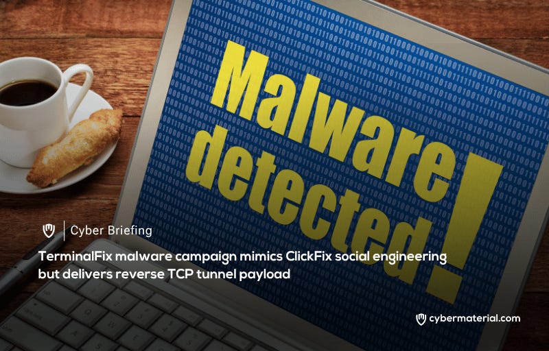 TerminalFix Malware Campaign Utilizes Steganography