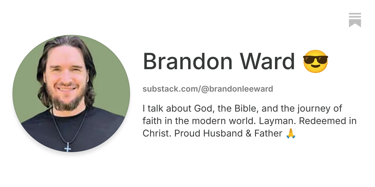 Brandon Ward 😎 | Substack