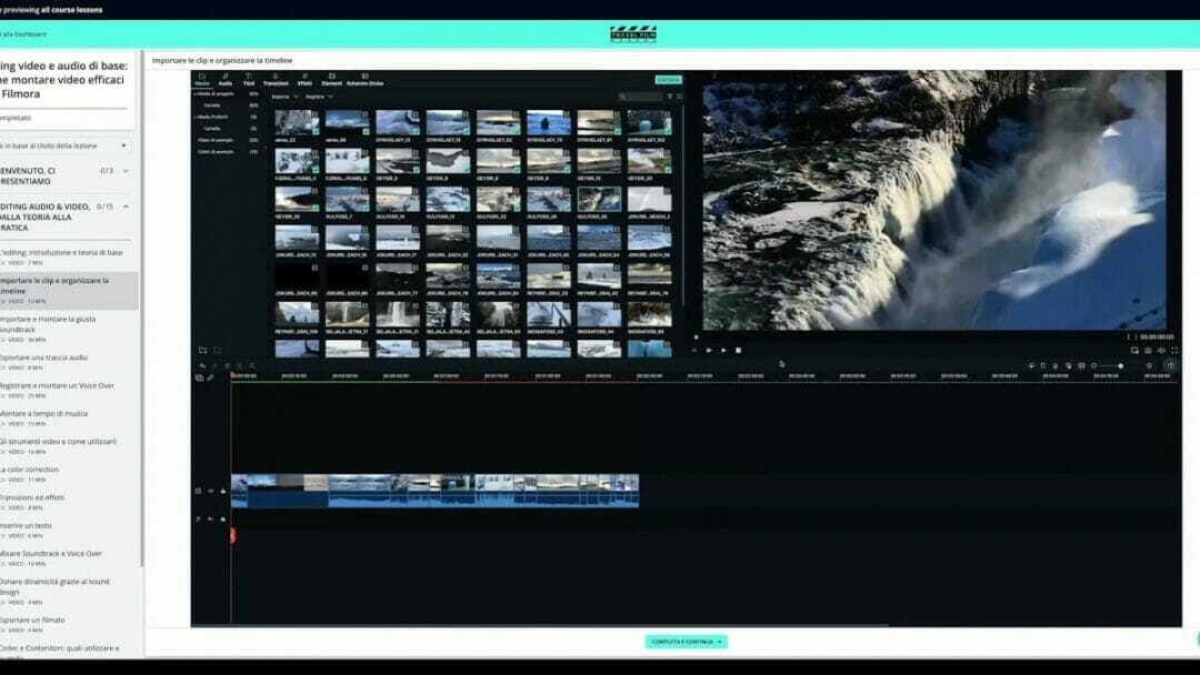 Video editing workflow