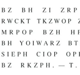 Your cryptogram is lying to you—/t/ isn’t the most frequent sound in English