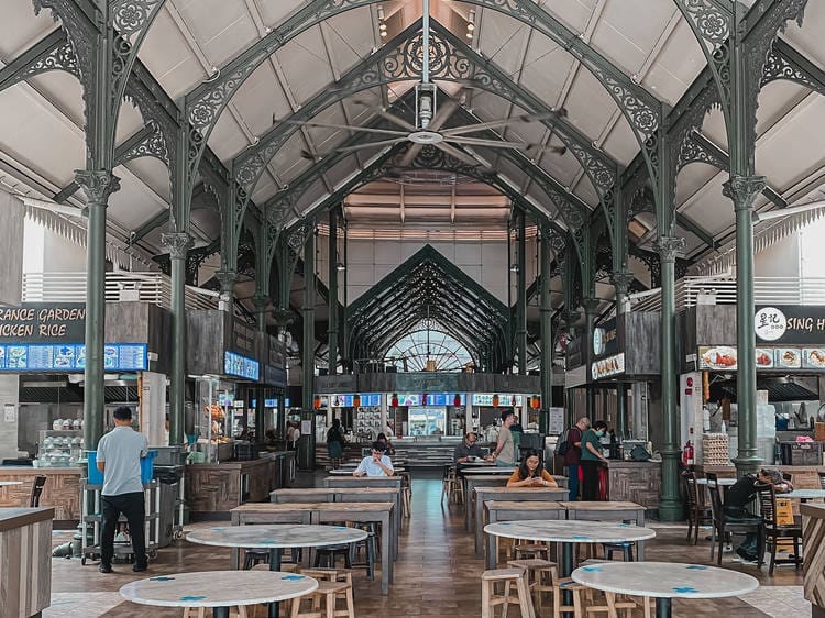 Amoy Street Food Centre Singapore Hawker Centre