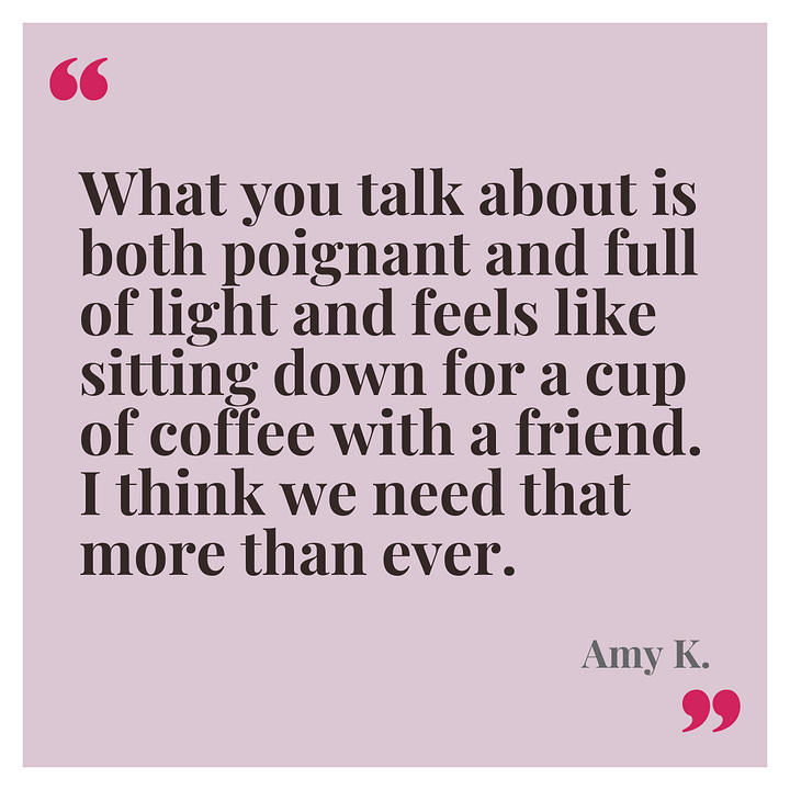 Happy on Purpose subscriber feedback on intentional living and happiness strategies