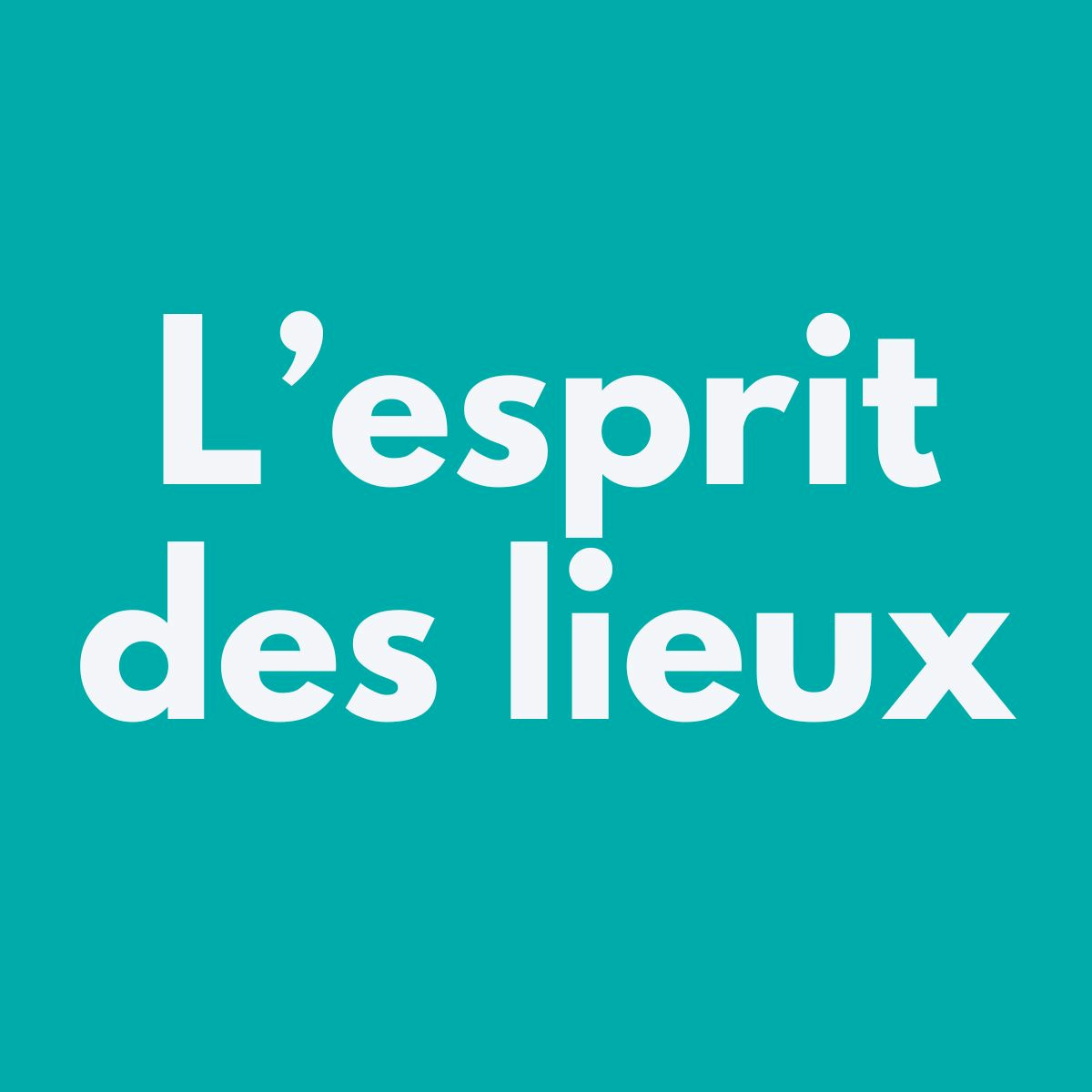 L'esprit des lieux - Belgique