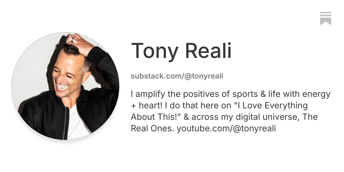 Tony Reali | Substack