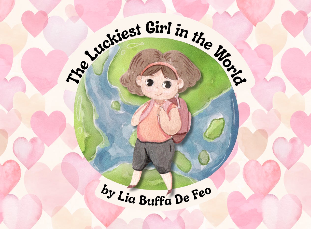 The luckiest girl in the world kids picture book surrogacy adoption