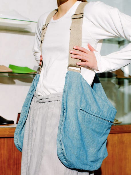 トップス BLESS DEMIMOORE BAG Item in Focus | Pt. 2: BLESS/Stand Up Comedy 'Demimoore Bag'