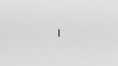 Blinking cursor on white background Blinking cursor on white background