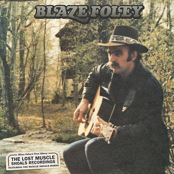 Songwriter and artist Blaze Foley's vinyl cover. He was the writer of "Clay Pigeons." 