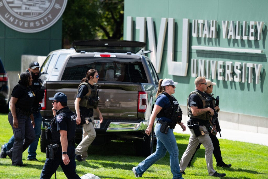 Charlie Kirk dies after shooting at Utah Valley University • Utah News Dispatch Charlie Kirk dies after shooting at Utah Valley University • Utah News Dispatch