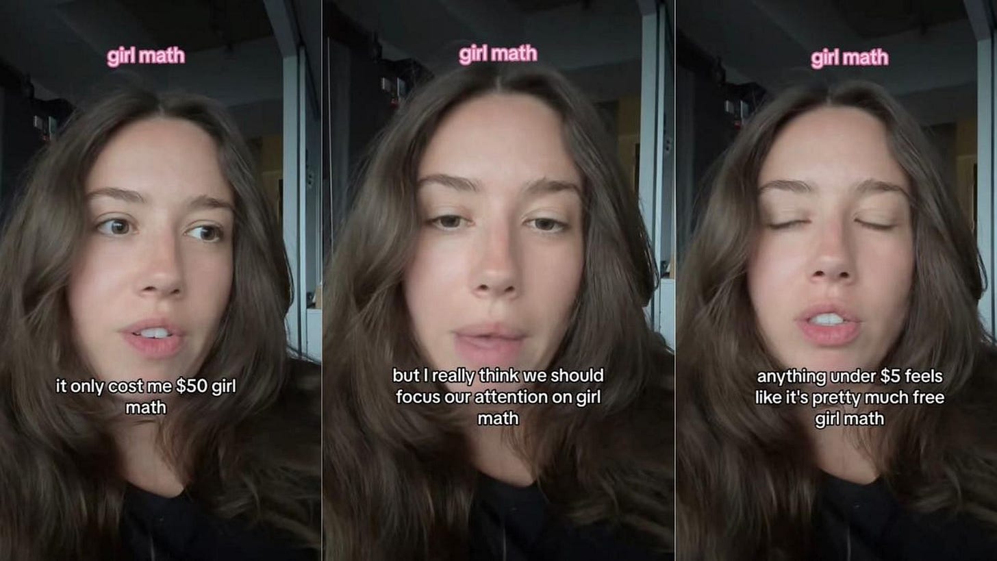 What does 'girl math' mean on TikTok? Viral trend takes the internet by ...
