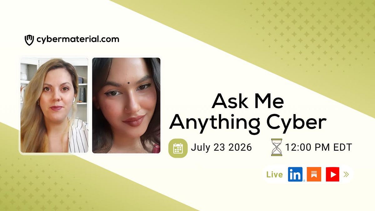 Ask Me Anything Cyber – CyberMaterial