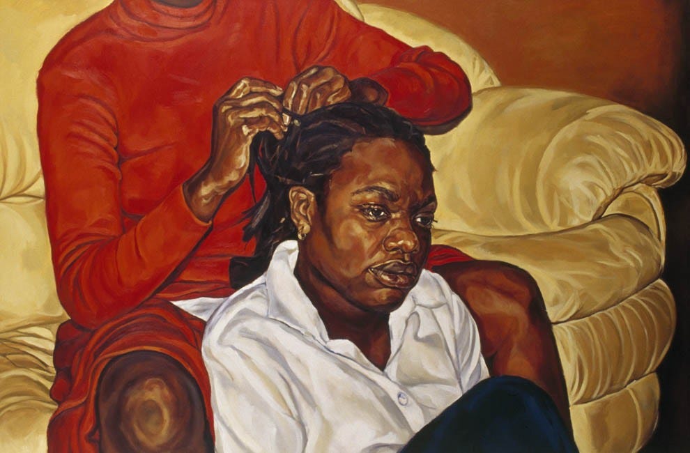 The Sitter - 2002,oil on canvas, 182 x 122cm.