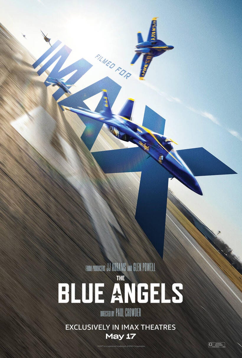 The Blue Angels poster art