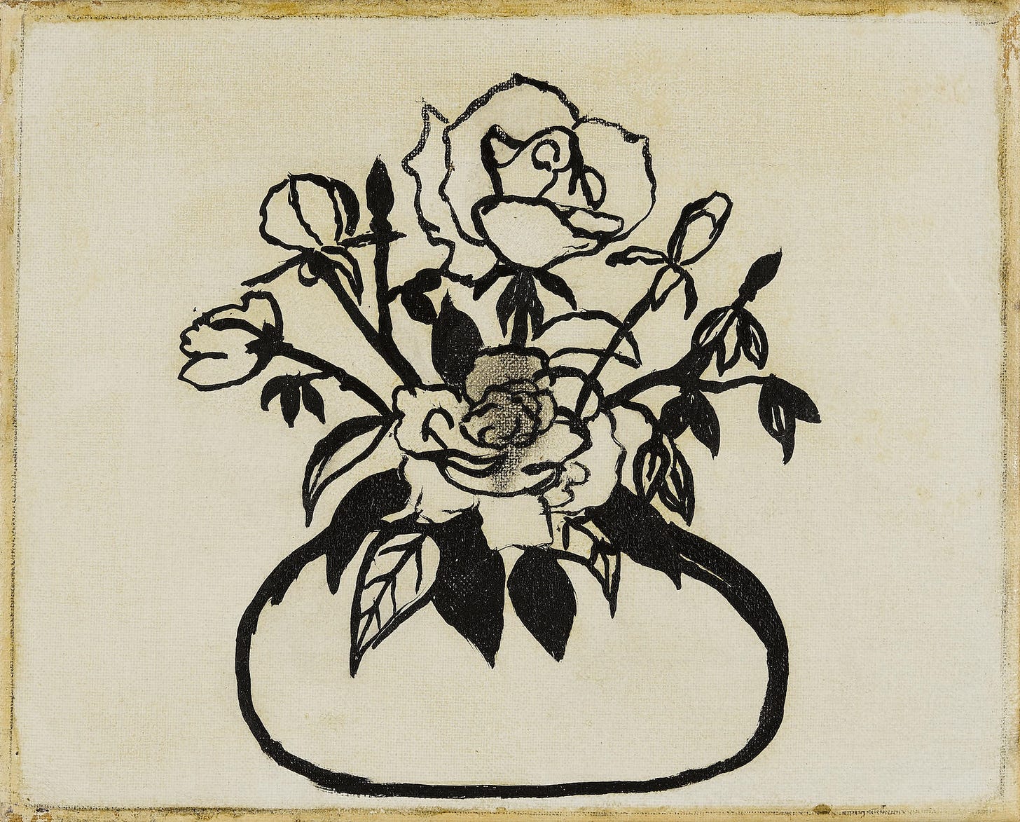 Horace Pippin | Flowers (1946) | MutualArt