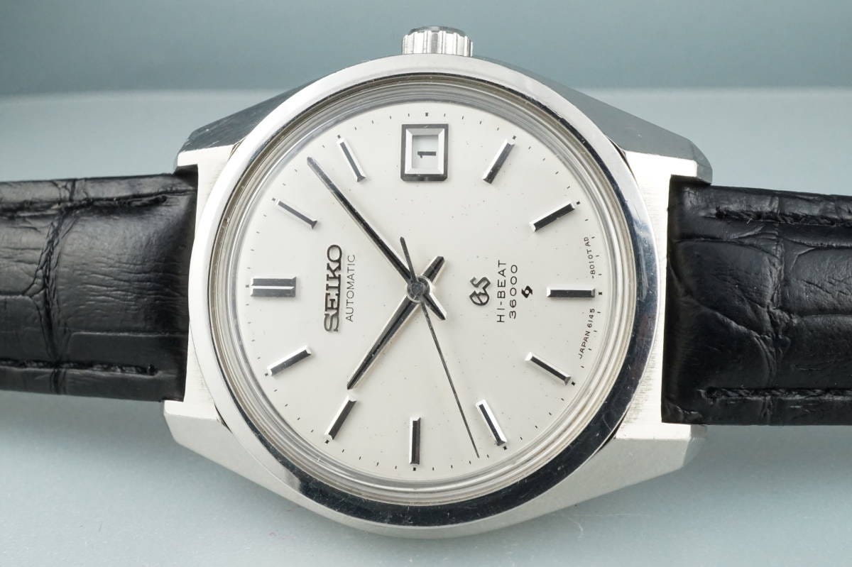 Grand Seiko 61GS 6145-8000 36000 25 stone automatic winding high beat calendar GRAND SEIKO antique