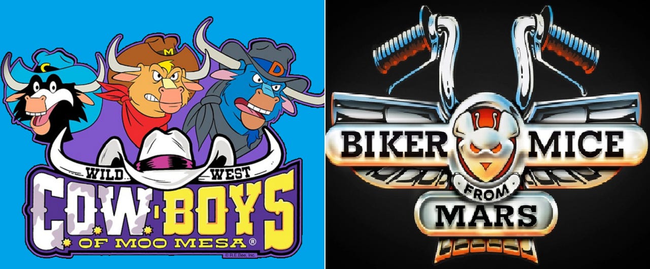 The Nacelle Company Is Rebooting 'Biker Mice From Mars' And 'Wild West C.O.W.-Boys of Moo Mesa'