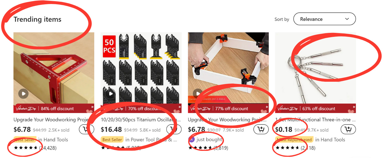Temu's website is designed to create a sense of urgency and need, pushing shoppers to make impulsive purchases they may later regret