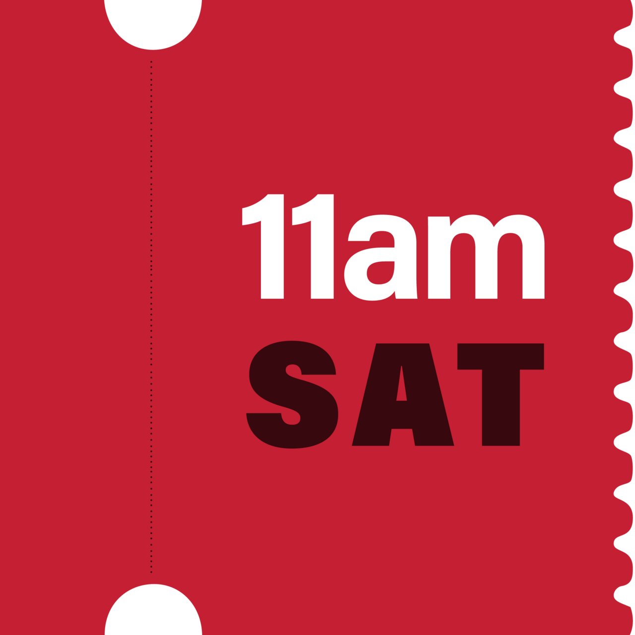 11am Saturday logo