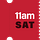 11am Saturday