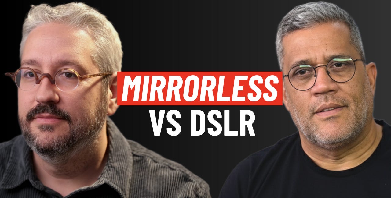 A Morte do Espelho: Por Que a Câmera Mirrorless Venceu a Guerra da Fotografia Digital