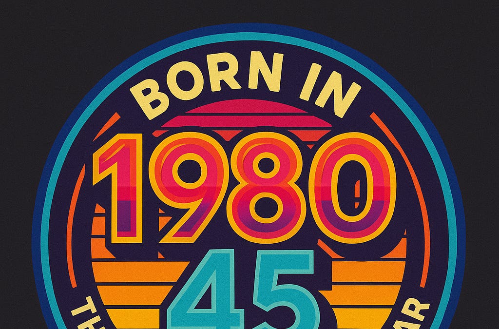 Born In 1980? You Are SPECIAL!!!! - by Scott Paul