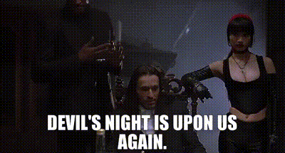 Image of Devil's Night is upon us again.