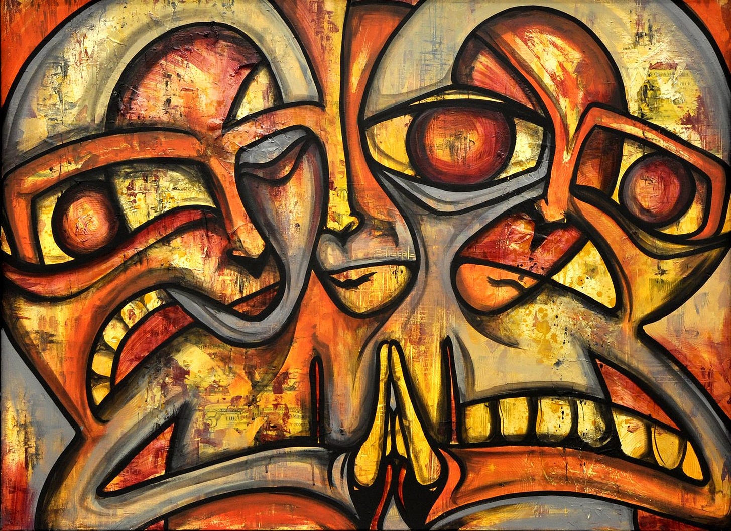 Nuclear Prayer | Art, Surreal art, Art painting