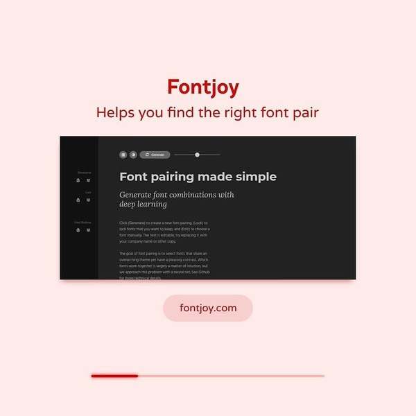 FONTJOY pour trouver le bon duo de polices
