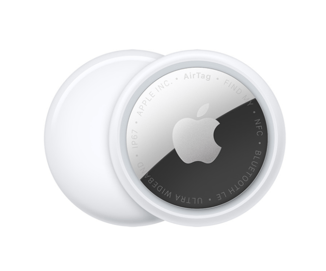 Apple introduced the new AirTag, now with an expanded finding range and a louder speaker.